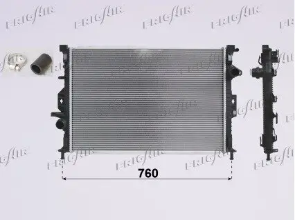 Kühler, Motorkühlung FRIGAIR 0105.3107