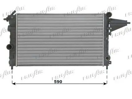 Kühler, Motorkühlung FRIGAIR 0107.2020