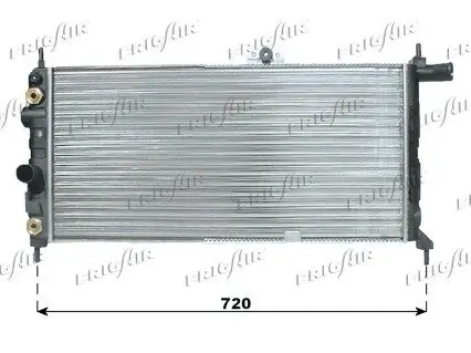 Kühler, Motorkühlung FRIGAIR 0107.3026 Bild Kühler, Motorkühlung FRIGAIR 0107.3026