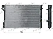 Kühler, Motorkühlung FRIGAIR 0107.3069