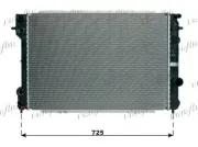 Kühler, Motorkühlung FRIGAIR 0107.3072
