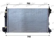 Kühler, Motorkühlung FRIGAIR 0107.3079