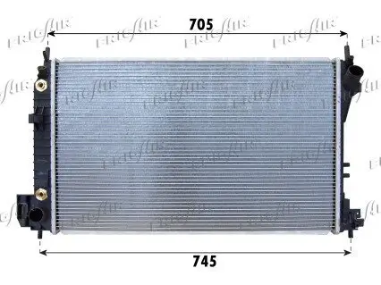 Kühler, Motorkühlung FRIGAIR 0107.3079 Bild Kühler, Motorkühlung FRIGAIR 0107.3079