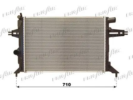 Kühler, Motorkühlung FRIGAIR 0107.3099 Bild Kühler, Motorkühlung FRIGAIR 0107.3099