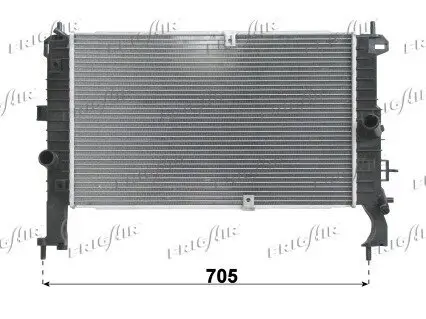 Kühler, Motorkühlung FRIGAIR 0107.3114