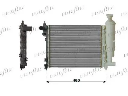 Kühler, Motorkühlung FRIGAIR 0108.2067