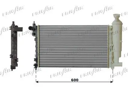 Kühler, Motorkühlung FRIGAIR 0108.2068 Bild Kühler, Motorkühlung FRIGAIR 0108.2068