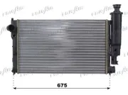 Kühler, Motorkühlung FRIGAIR 0108.3061