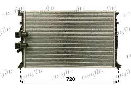 Kühler, Motorkühlung FRIGAIR 0108.3086