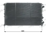 Kühler, Motorkühlung FRIGAIR 0109.2061