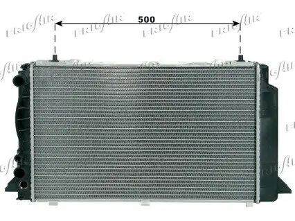 Kühler, Motorkühlung FRIGAIR 0110.2049