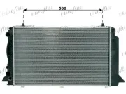 Kühler, Motorkühlung FRIGAIR 0110.2049