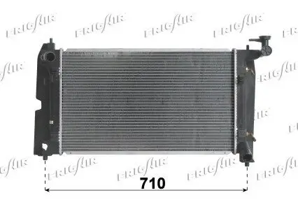 Kühler, Motorkühlung FRIGAIR 0115.3116 Bild Kühler, Motorkühlung FRIGAIR 0115.3116