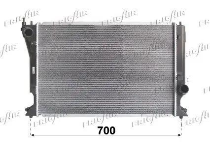 Kühler, Motorkühlung FRIGAIR 0115.3142 Bild Kühler, Motorkühlung FRIGAIR 0115.3142