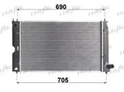 Kühler, Motorkühlung FRIGAIR 0115.3143