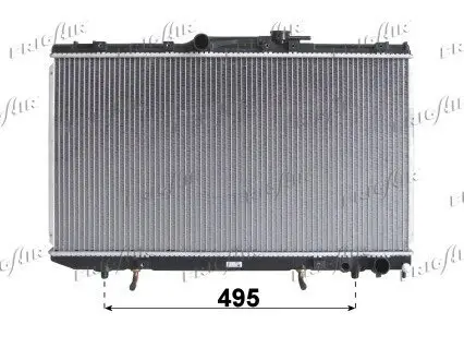 Kühler, Motorkühlung FRIGAIR 0115.3146