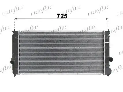Kühler, Motorkühlung FRIGAIR 0115.3176