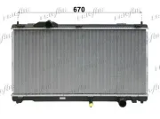 Kühler, Motorkühlung FRIGAIR 0115.3178