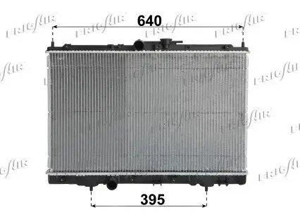 Kühler, Motorkühlung FRIGAIR 0116.3029