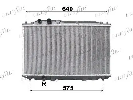 Kühler, Motorkühlung FRIGAIR 0119.3022 Bild Kühler, Motorkühlung FRIGAIR 0119.3022