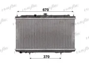 Kühler, Motorkühlung FRIGAIR 0121.3005