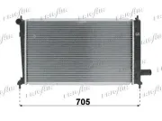 Kühler, Motorkühlung FRIGAIR 0122.3013