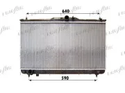Kühler, Motorkühlung FRIGAIR 0128.3091