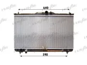 Kühler, Motorkühlung FRIGAIR 0128.3092