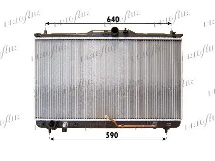 Kühler, Motorkühlung FRIGAIR 0128.3092 Bild Kühler, Motorkühlung FRIGAIR 0128.3092