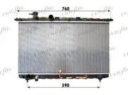 Kühler, Motorkühlung FRIGAIR 0128.3094