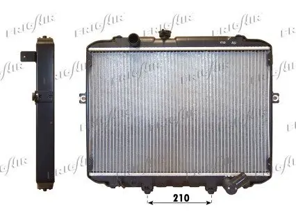 Kühler, Motorkühlung FRIGAIR 0128.3106