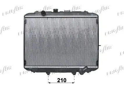 Kühler, Motorkühlung FRIGAIR 0128.3115 Bild Kühler, Motorkühlung FRIGAIR 0128.3115