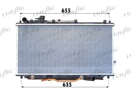 Kühler, Motorkühlung FRIGAIR 0133.3007
