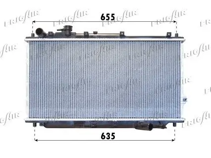 Kühler, Motorkühlung FRIGAIR 0133.3019