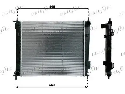 Kühler, Motorkühlung FRIGAIR 0133.3039