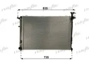 Kühler, Motorkühlung FRIGAIR 0133.3041