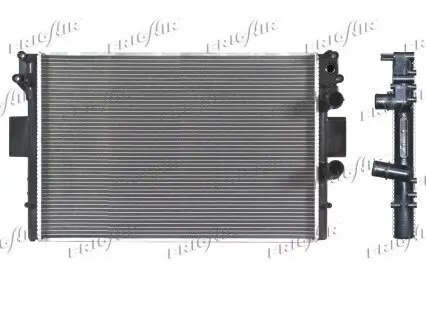 Kühler, Motorkühlung FRIGAIR 0204.2023 Bild Kühler, Motorkühlung FRIGAIR 0204.2023