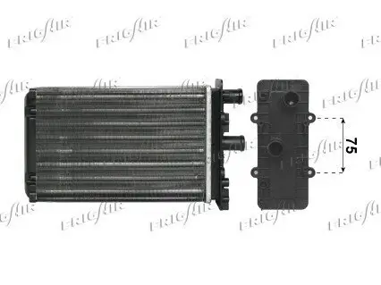 Wärmetauscher, Innenraumheizung FRIGAIR 0610.2008 Bild Wärmetauscher, Innenraumheizung FRIGAIR 0610.2008