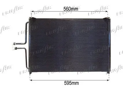 Kondensator, Klimaanlage FRIGAIR 0809.3035 Bild Kondensator, Klimaanlage FRIGAIR 0809.3035
