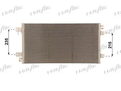 Kondensator, Klimaanlage FRIGAIR 0809.3050 Bild Kondensator, Klimaanlage FRIGAIR 0809.3050