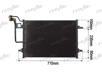 Kondensator, Klimaanlage FRIGAIR 0810.3017