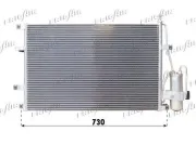 Kondensator, Klimaanlage FRIGAIR 0811.3017