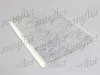 Filter, Innenraumluft FRIGAIR 1307.4136