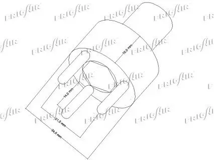 Abzieher, Riemenscheibe FRIGAIR 80.80013 Bild Abzieher, Riemenscheibe FRIGAIR 80.80013