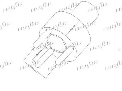 Abzieher, Riemenscheibe FRIGAIR 80.80014 Bild Abzieher, Riemenscheibe FRIGAIR 80.80014