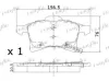 Bremsbelagsatz, Scheibenbremse Vorderachse FRIGAIR PD07.505 Bild Bremsbelagsatz, Scheibenbremse Vorderachse FRIGAIR PD07.505