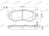 Bremsbelagsatz, Scheibenbremse Vorderachse FRIGAIR PD31.507 Bild Bremsbelagsatz, Scheibenbremse Vorderachse FRIGAIR PD31.507