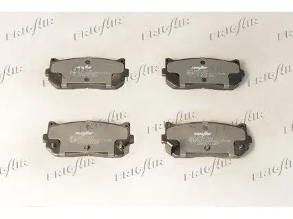 Bremsbelagsatz, Scheibenbremse Hinterachse FRIGAIR PD33.504 Bild Bremsbelagsatz, Scheibenbremse Hinterachse FRIGAIR PD33.504