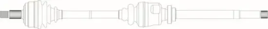 Antriebswelle Vorderachse rechts GENERAL RICAMBI CI3102 Bild Antriebswelle Vorderachse rechts GENERAL RICAMBI CI3102