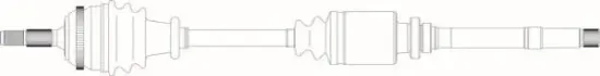 Antriebswelle Vorderachse rechts GENERAL RICAMBI CI3242 Bild Antriebswelle Vorderachse rechts GENERAL RICAMBI CI3242